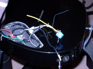 Wiring in progress